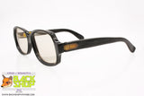 Authentic 1960s sunglasses, black plastic frame with "daily" lenses crystal, New Old Stock