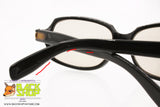 Authentic 1960s sunglasses, black plastic frame with "daily" lenses crystal, New Old Stock