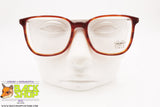 LUXOTTICA mod. 4041 O 107, Vintage squared eyeglass frame brown, New Old Stock 1980s