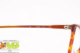 LUXOTTICA mod. 4041 O 107, Vintage squared eyeglass frame brown, New Old Stock 1980s