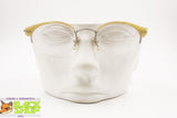 VANNI OCCHIALI made in Italy Vintage glasses frame women, cat eye round half rimmed, New Old Stock