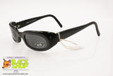 LOOK mod. 1862 B41 Vintage Sunglasses made in Italy, matallized grey & black, New Old Stock 1990s