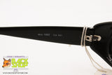 LOOK mod. 1862 B41 Vintage Sunglasses made in Italy, matallized grey & black, New Old Stock 1990s