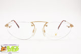 NEOSTYLE 65C 808 Titan frame eyeglass/eyewear, Hal rimmed screwed lenses, New Old Stock 1990s