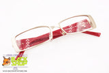 BYBLOS mod. BY04402, Eyeglass frame women, satin red, New Old Stock