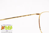 LOOK mod. 538 AC, Classic eyeglass frame golden & dappled, New Old Stock 1980s