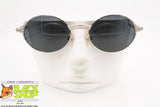 CHARRO mod. CH 09-2, Vintage sunglasses steampunk silver round lenses, New Old Stock 1990s