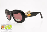 VON FURSTENBERG mod. MF 84 700, Vintage sunglasses black made in Italy, New Old Stock