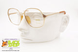 ZEISS mod. 6416 174, Vintage women eyeglass frame golden lucite & satin, New Old Stock 1970s