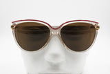 Silhouette 1023 made in Austria Vintage NOS Sunglasses, Oval with sinuous eyebrows line, New Old Stock 1980s