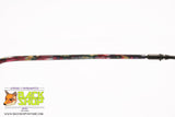TP OPTICAL mod. 627 45, Vintage polygonal eyeglass frame black rainbow, New Old Stock 1990s