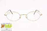 BLUE BAY by SAFILO mod. PENNY LANE 012, Vintage eyeglass frame oval golden, New Old Stock