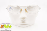 SAFILO mod. TEAM 3882 1EA, Oval eyeglass frame white stainless steel, New Old Stock