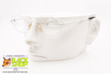 SAFILO mod. TEAM 3882 1EA, Oval eyeglass frame white stainless steel, New Old Stock