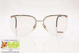 RODENSTOCK MR.R 856 Vintage men gentleman eyeglass frame squared, Gold-plated 1/20 10K, New Old Stock 1980s