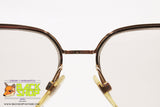 RODENSTOCK MR.R 856 Vintage men gentleman eyeglass frame squared, Gold-plated 1/20 10K, New Old Stock 1980s