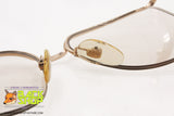 RODENSTOCK MR.R 856 Vintage men gentleman eyeglass frame squared, Gold-plated 1/20 10K, New Old Stock 1980s