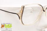 RODENSTOCK mod. LADY R 941 A, Vintage eyeglass frame clear & striped black, New Old Stock 1980s