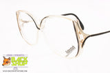 RODENSTOCK mod. LADY R 941 A, Vintage eyeglass frame clear & striped black, New Old Stock 1980s
