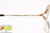 RODENSTOCK mod. LADY R 941 A, Vintage eyeglass frame clear & striped black, New Old Stock 1980s