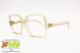 NINA RICCI Paris NR0105 Vintage Rare & Collectable clear squared frame glasses, Deadstock 1970s
