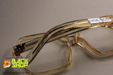 NINA RICCI Paris NR0105 Vintage Rare & Collectable clear squared frame glasses, Deadstock 1970s