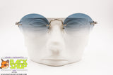 BROOKS BROTHERS Vintage Oval Sunglasses , Rimless screwed lenses, New Old Stock 1990s