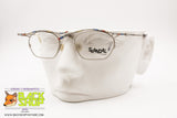 SKANDAL Germany High design crazy glasses frame, Silver & Hand Painted details, New Old Stock 90s