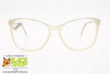 SAFILO mod. TEAM 252 181 Vintage eyeglass frame, white & azure pearly, New Old Stock 1980s