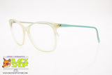 SAFILO mod. TEAM 252 181 Vintage eyeglass frame, white & azure pearly, New Old Stock 1980s