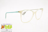 SAFILO mod. TEAM 252 181 Vintage eyeglass frame, white & azure pearly, New Old Stock 1980s