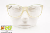 SAFILO mod. TEAM 252 181 Vintage eyeglass frame, white & azure pearly, New Old Stock 1980s