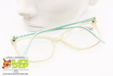 SAFILO mod. TEAM 252 181 Vintage eyeglass frame, white & azure pearly, New Old Stock 1980s