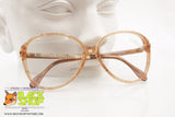 SILHOUETTE mod. 1086/2 2648 Vintage eyeglasses frame women, peach soft striped, New Old Stock 1980s