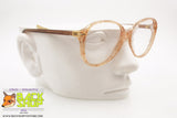 SILHOUETTE mod. 1086/2 2648 Vintage eyeglasses frame women, peach soft striped, New Old Stock 1980s