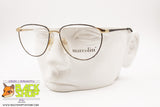 MARCOLIN 7501 776 Vintage 80s women eyeglass frame. golden & violet reflexes, New Old Stock