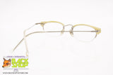 VANNI OCCHIALI mod. 899 C.70 Vintage glasses frame women, cat eye half rimmed, New Old Stock