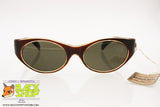 MIRASOL Authentic 1960s Sunglasses, Plastic polimer material clear & brown, New Old Stock