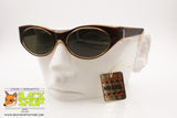 MIRASOL Authentic 1960s Sunglasses, Plastic polimer material clear & brown, New Old Stock