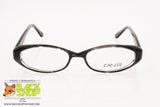 PIN'S Made in Italy, Small striped clear & black cat eye women's eyeglass frame, New Old Stock