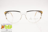 APRILIA EYEWEAR Vintage women's eyeglass frame, Semi-round lenses, New Old Stock 90s