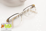 APRILIA EYEWEAR Vintage women's eyeglass frame, Semi-round lenses, New Old Stock 90s