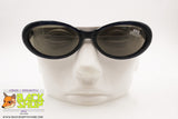 DECHO Vintage 90s women's sunglasses, Oval lenses deep blue acetate, New Old Stock