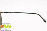 PACO RABANNE Paris mod. Pr-737 Gp-343 Vintage sunglasses round, green dappled, New Old Stock 1980s