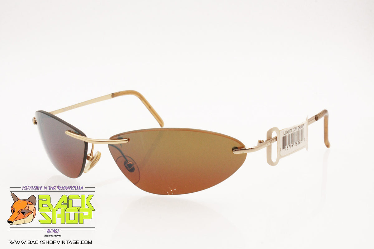 Vogue Women\'s Sunglasses Gradient Shield Rimless Amazon.com: Vogue Eyewear Woman Sunglasses Black Frame, Grey  main image 4