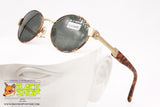 GIUGIARO mod. G-539 C-1051-S Vintage Sunglasses, round golden & dappled, New Old Stock 1990s