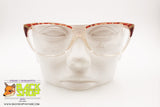 APRILIA EYEWEAR line. FANTASIA 23 271, Women's eyeglass frame clear & Red animalier, Nos New