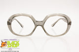 Vintage traslucent grey Sunglasses frame, acetate & metal, New Old Stock 1970s
