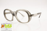 Vintage traslucent grey Sunglasses frame, acetate & metal, New Old Stock 1970s