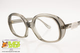 Vintage traslucent grey Sunglasses frame, acetate & metal, New Old Stock 1970s